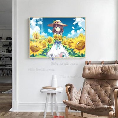 Tải file File tranh hiện đại treo tường HD42518 (PSD) cho in tranh kính