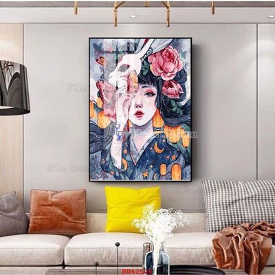 Download file gốc File tranh hiện đại treo tường HD42526 (in lụa) cao cấp
