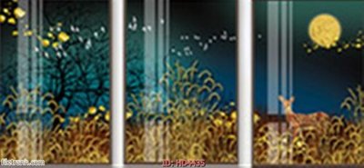 Tệp tin gốc Tranh bộ hiện đại HD4435 (chất lượng cao) Tranh bộ hiện đại HD4435