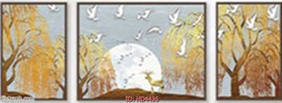 File in ấn Tranh bộ hiện đại HD4436 (bản gốc) từ file gốc