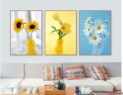 File in lụa Tranh bộ hiện đại HD4475 (phong cảnh) Tranh bộ hiện đại HD4475