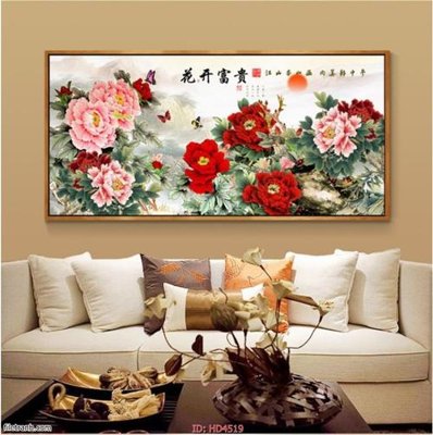 Chi tiết file tranh tráng gương Tranh bộ hiện đại HD4519 (ảnh gốc)