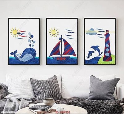 File in trần Tranh bộ hiện đại HD4526 (bản gốc) trời sao