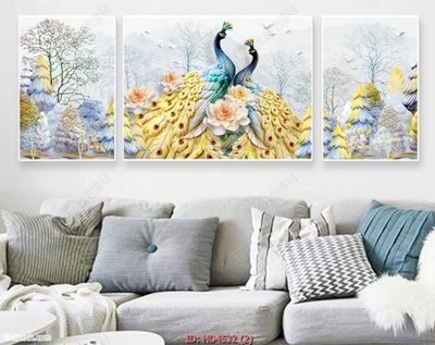 File tranh in mica Tranh bộ hiện đại HD4532 (độ phân giải cao)