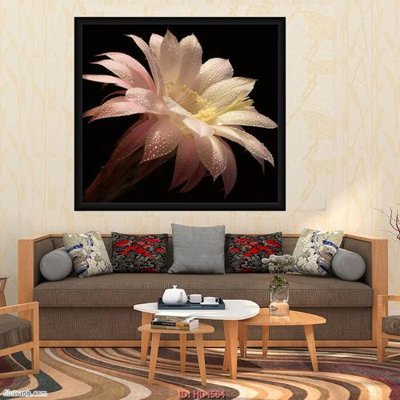 File gốc Tranh bộ hiện đại HD4584 (in lụa) họa tiết 3D