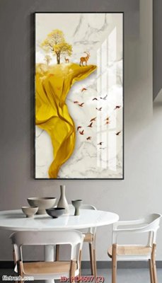 File tranh quảng cáo Tranh bộ hiện đại HD4607 (download file gốc)