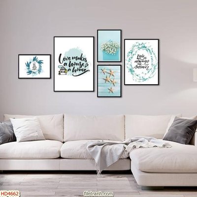 File tranh Tranh bộ hiện đại HD4662 (bản gốc) trang trí văn phòng