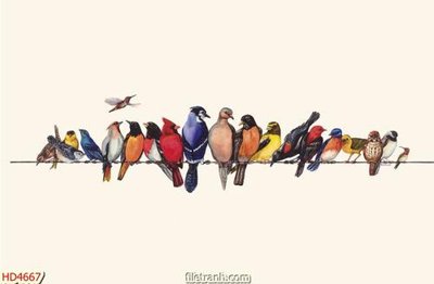 File in lụa Tranh bộ hiện đại HD4667 (tân cổ điển) Tranh bộ hiện đại HD4667