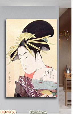 File tranh PSD Tranh bộ hiện đại HD4704 chất lượng cao