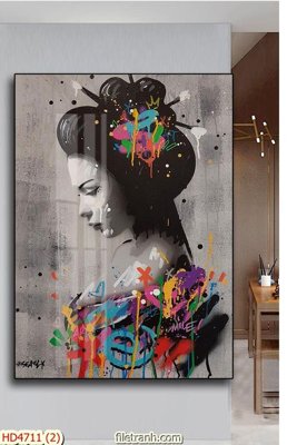 File ảnh Tranh bộ hiện đại HD4711 (gốc) in poster