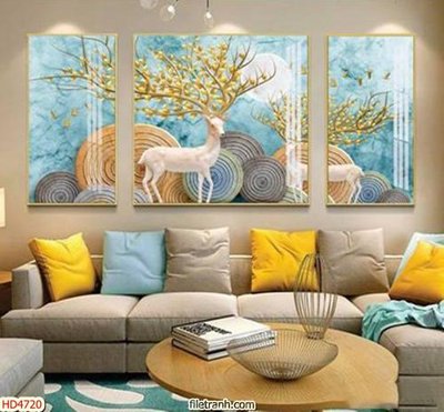 File tranh Tranh bộ hiện đại HD4720 (gốc) chủ đề trẻ em