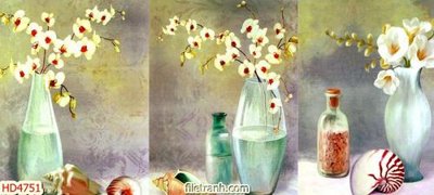 File tranh Tranh bộ hiện đại HD4751 (gốc) in backlit film