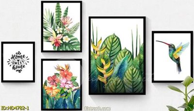 File tranh Tranh bộ hiện đại HD4782 (ảnh gốc) không bị mờ