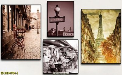 Tải file Tranh bộ hiện đại HD4784 (ảnh gốc) 300dpi Tranh bộ hiện đại HD4784