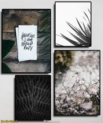 Tải file gốc Tranh bộ hiện đại HD4801 (in bạt) quảng cáo