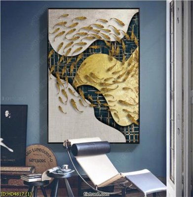 File ảnh gốc Tranh bộ hiện đại HD4817 không vỡ nét