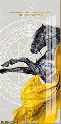 File in ấn Tranh bộ hiện đại HD4823 (bản gốc) cao cấp