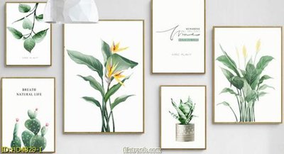 Tải file Tranh bộ hiện đại HD4829 (gốc) chủ đề tâm linh