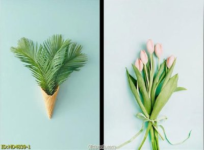 File in trần Tranh bộ hiện đại HD4839 (bản gốc) 5D