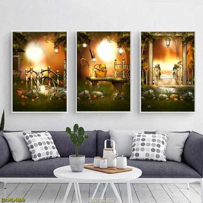 Tải file File tranh bộ hiện đại HD4899 (ảnh gốc) độ phân giải 300dpi