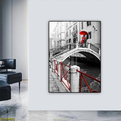 File gốc in tráng gương File tranh bộ hiện đại HD4925 chi tiết