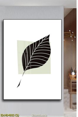 File gốc in tráng gương File tranh bộ hiện đại HD4933 chi tiết