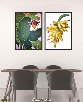 File gốc File tranh bộ hiện đại HD4995 (in ấn) màu sắc trung thực