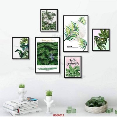 File gốc File tranh treo bộ 6 tấm bắc âu HD50013 (cho in ấn) từ kho Filetranh