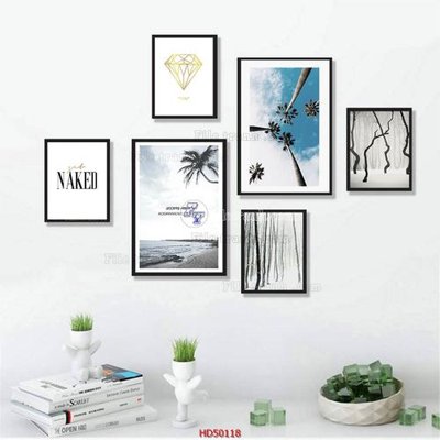 File gốc File tranh treo bộ 6 tấm bắc âu HD50118 (Filetranh.com) File tranh treo bộ 6 tấm bắc âu HD50118