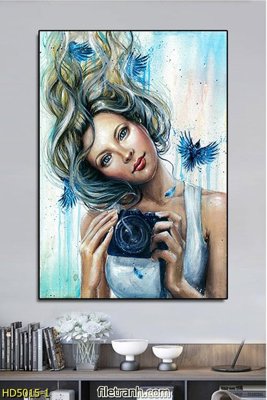 Tải file File tranh bộ hiện đại HD5015 (ảnh gốc) file TIFF