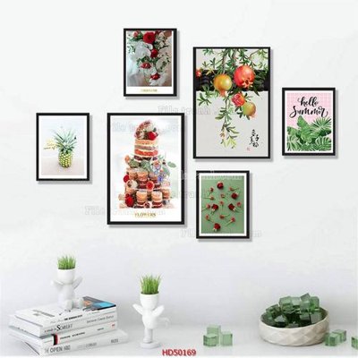 File gốc File tranh treo bộ 6 tấm bắc âu HD50169 (thiết kế) cho in ấn