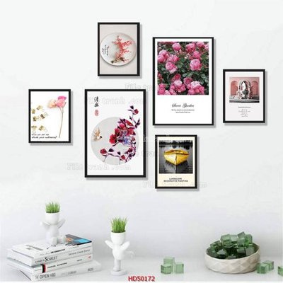 Tải file File tranh treo bộ 6 tấm bắc âu HD50172 (ảnh gốc) in gạch 3D