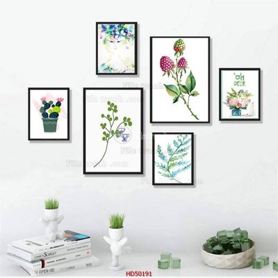 Tải file PSD File tranh treo bộ 6 tấm bắc âu HD50191 (nguyên layer) để in