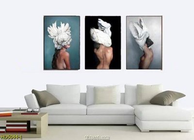 Download file tranh PSD File tranh bộ hiện đại HD5044 để chỉnh sửa