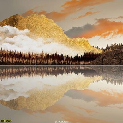 Tệp tin gốc File tranh bộ hiện đại HD5079 (dùng cho in ấn) chuyên nghiệp