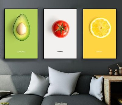 Download file gốc File tranh bộ hiện đại HD5090 (in mica) trang trí