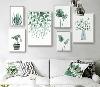 File ảnh File tranh bộ hiện đại HD5124 (gốc) in backdrop sự kiện