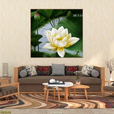 File gốc File tranh bộ hiện đại HD5140 (in tráng gương) ốp tường