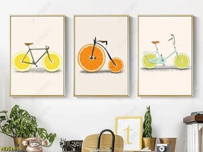 Tải file File tranh bộ hiện đại HD5144 (gốc) chủ đề phong thủy