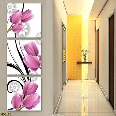 File gốc in ấn File tranh bộ hiện đại HD5153 độ phân giải cao