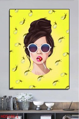 Download file ảnh gốc File tranh bộ hiện đại HD5190 để in ấn