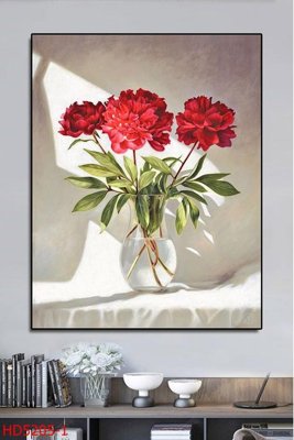 File tranh File tranh bộ hiện đại HD5205 (bản gốc) in lụa dán tường