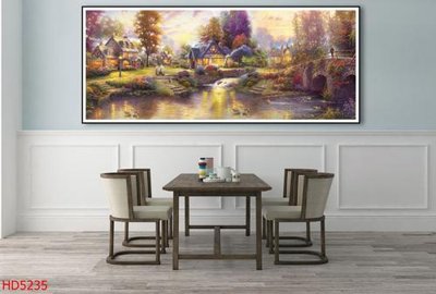 Chi tiết file gốc File tranh bộ hiện đại HD5235 (cho in tráng gương)