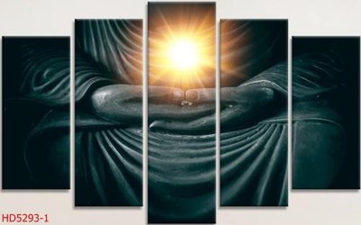 File ảnh File tranh bộ hiện đại HD5293 (gốc) cho trang trí nhà hàng