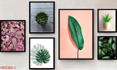 File tranh File tranh bộ hiện đại HD5302 (gốc) in vải canvas