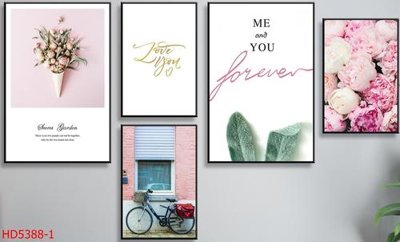 Download file gốc File tranh bộ hiện đại HD5388 (in mica) trong suốt