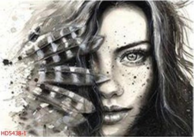 Download file gốc File tranh bộ hiện đại HD5438 (in mica) 3D