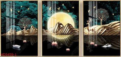 Tải file gốc File tranh bộ hiện đại HD5459 (in tráng gương) siêu đẹpFile tranh gốc File tranh bộ hiện đại HD5459 chất lượng cao