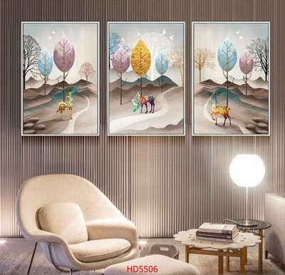 File tranh gốc File tranh bộ hiện đại HD5506 (bản quyền) file PSD