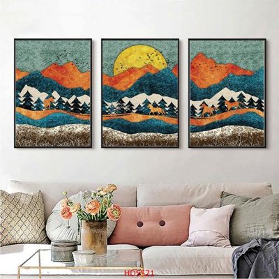 Tải về hình ảnh gốc File tranh bộ hiện đại HD5521 sắc nét